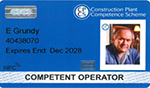 Competent Operator CPCS Card